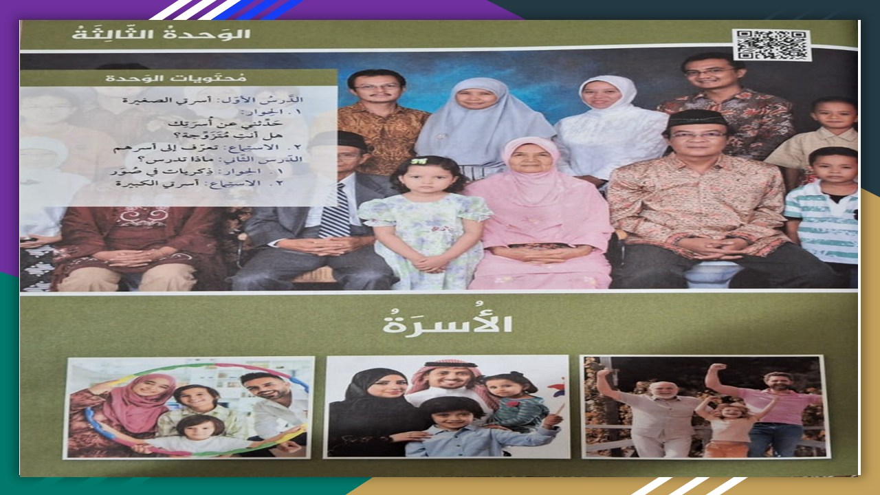 PRIMEIRA LIÇÃO: MINHA PEQUENA FAMILIA | أُسْرَتِي الصَّغِيْرَة