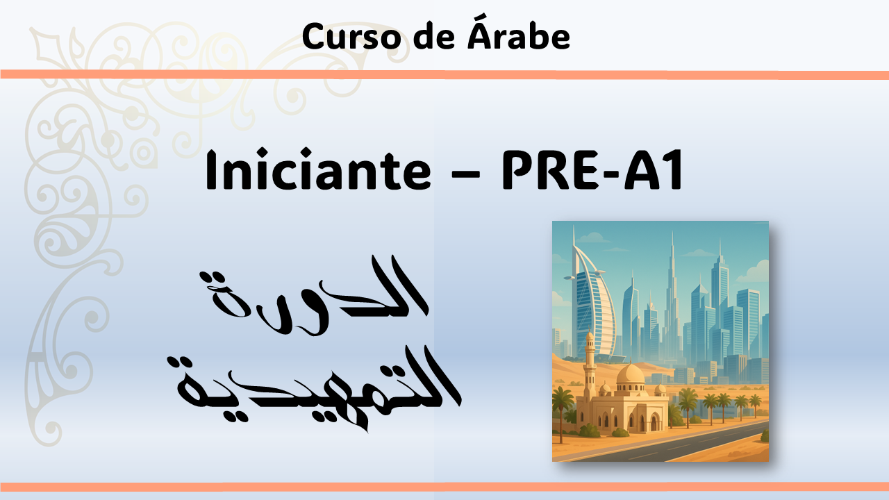 Árabe Iniciante Pré-A1
